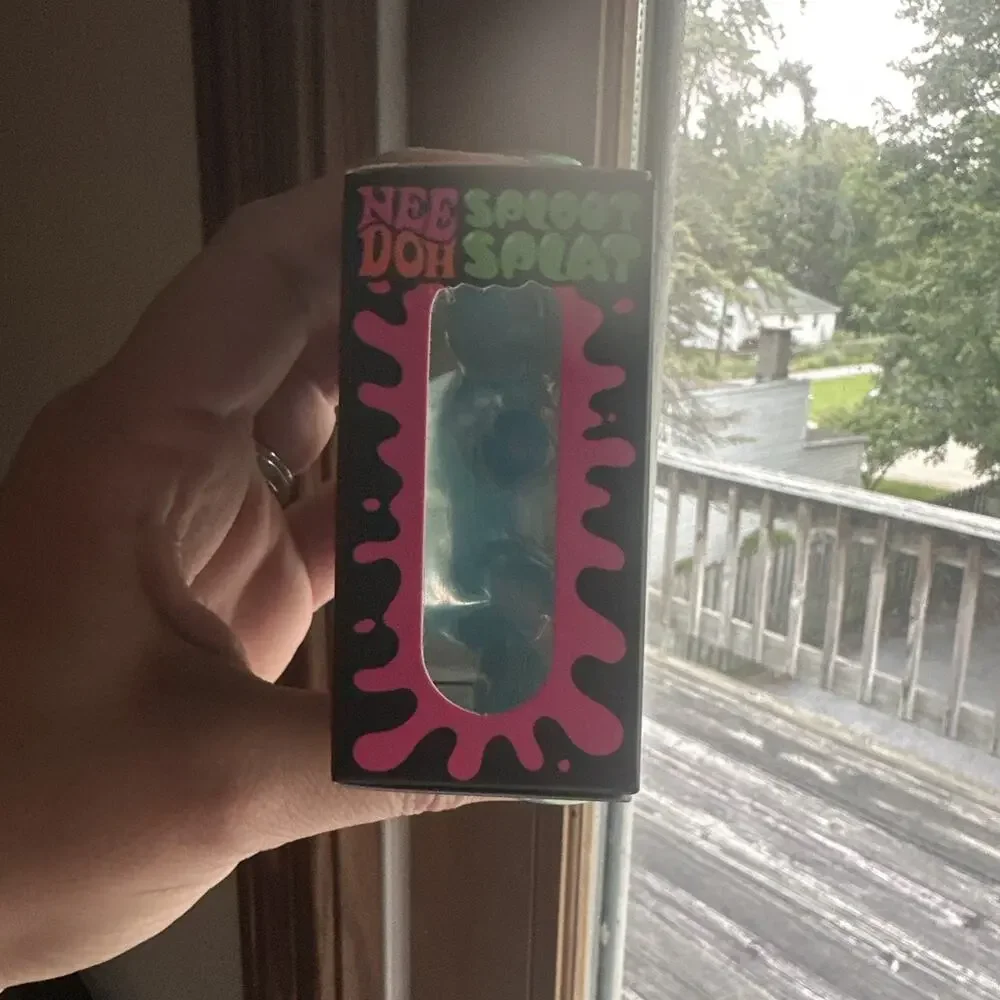 Schylling NeeDoh SPLOOT SPLAT Nee Doh SplootSplat Squishy Blue Authentic